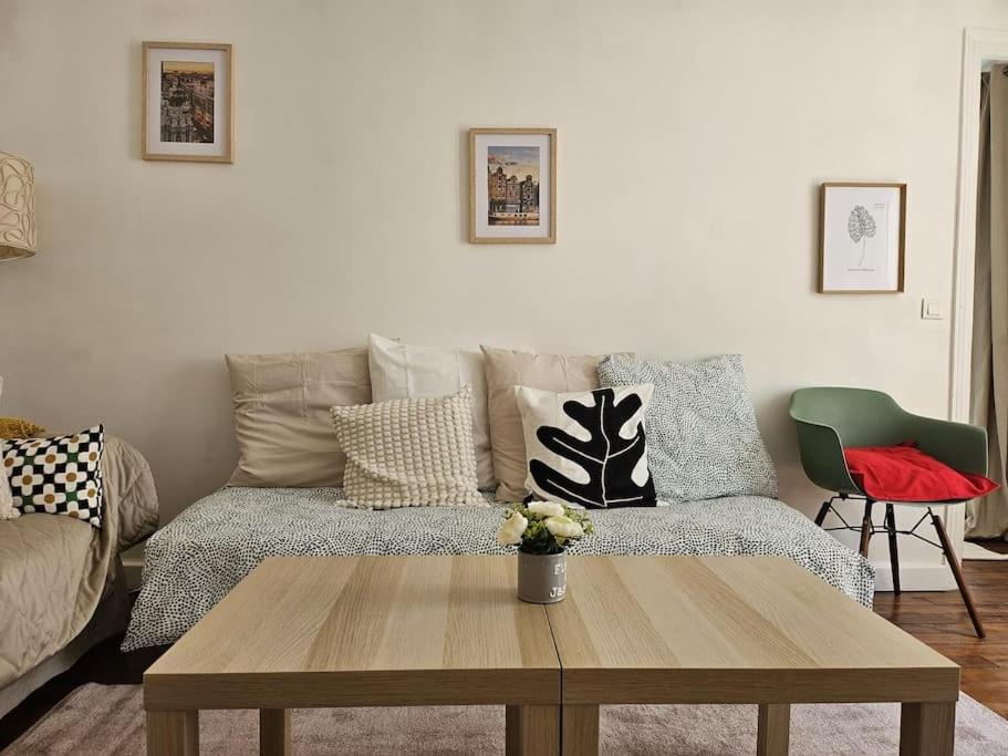 Charmant Nice Appartement 5 Personnes People Max Paris Luaran gambar